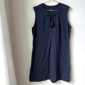 Vineyard Vines Outlet Sleeveless Surfside Coverup 100% Cotton Beach Date Size L